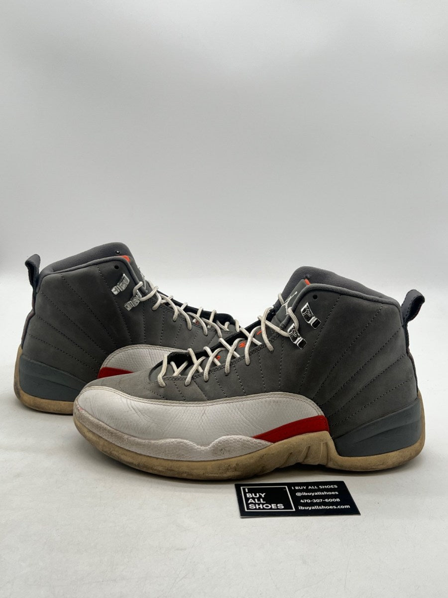 Jordan 12 Retro Cool Grey 10.5 (Heavily Worn Pre-Owned) - Image 1