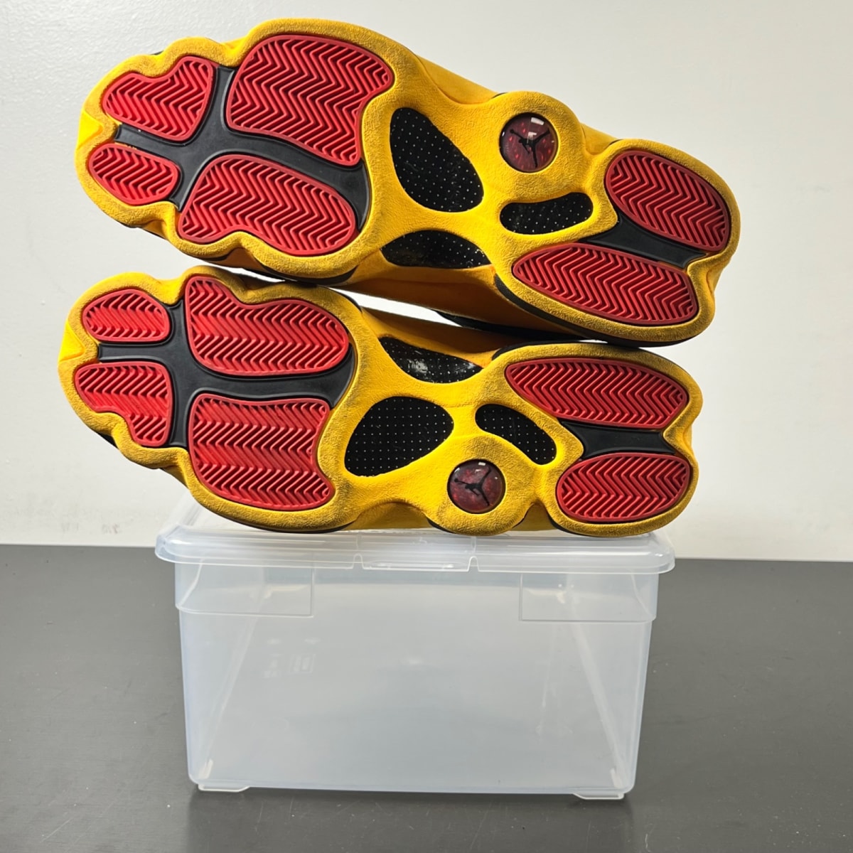 Jordan 13 Retro Carmelo Anthony Class Of 2002 (B-Grade) 12 (Lightly Worn Pre-Owned)JordanBlack/University Red-University Gold - Image 5