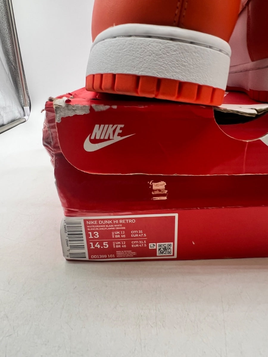 Nike Dunk High Syracuse (2021) 13 (Moderately Worn Pre-Owned) - Image 4