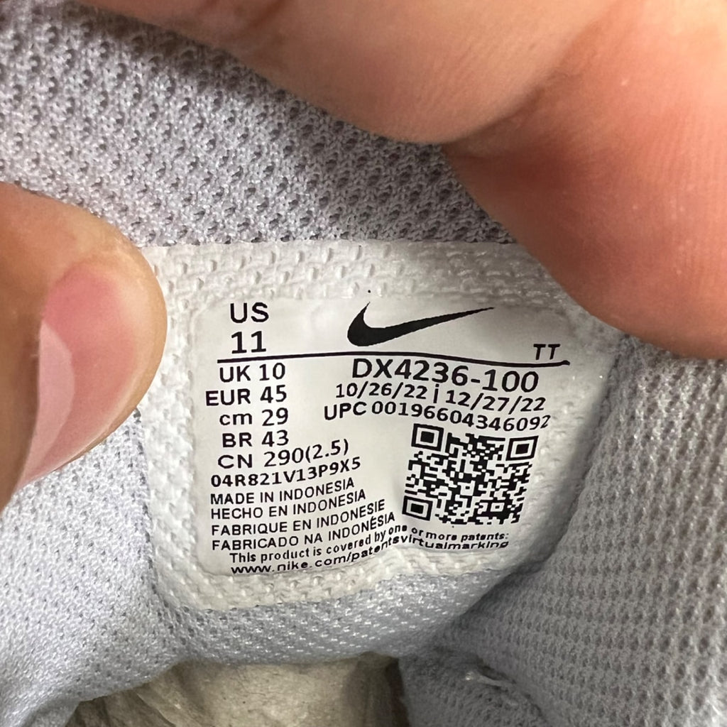 Nike Air Max 95 Icons Yellow Strike 11 (Lightly Worn Pre-Owned)NikeWhite/Wolf Grey/Cool Grey/Yellow Strike - Image 7