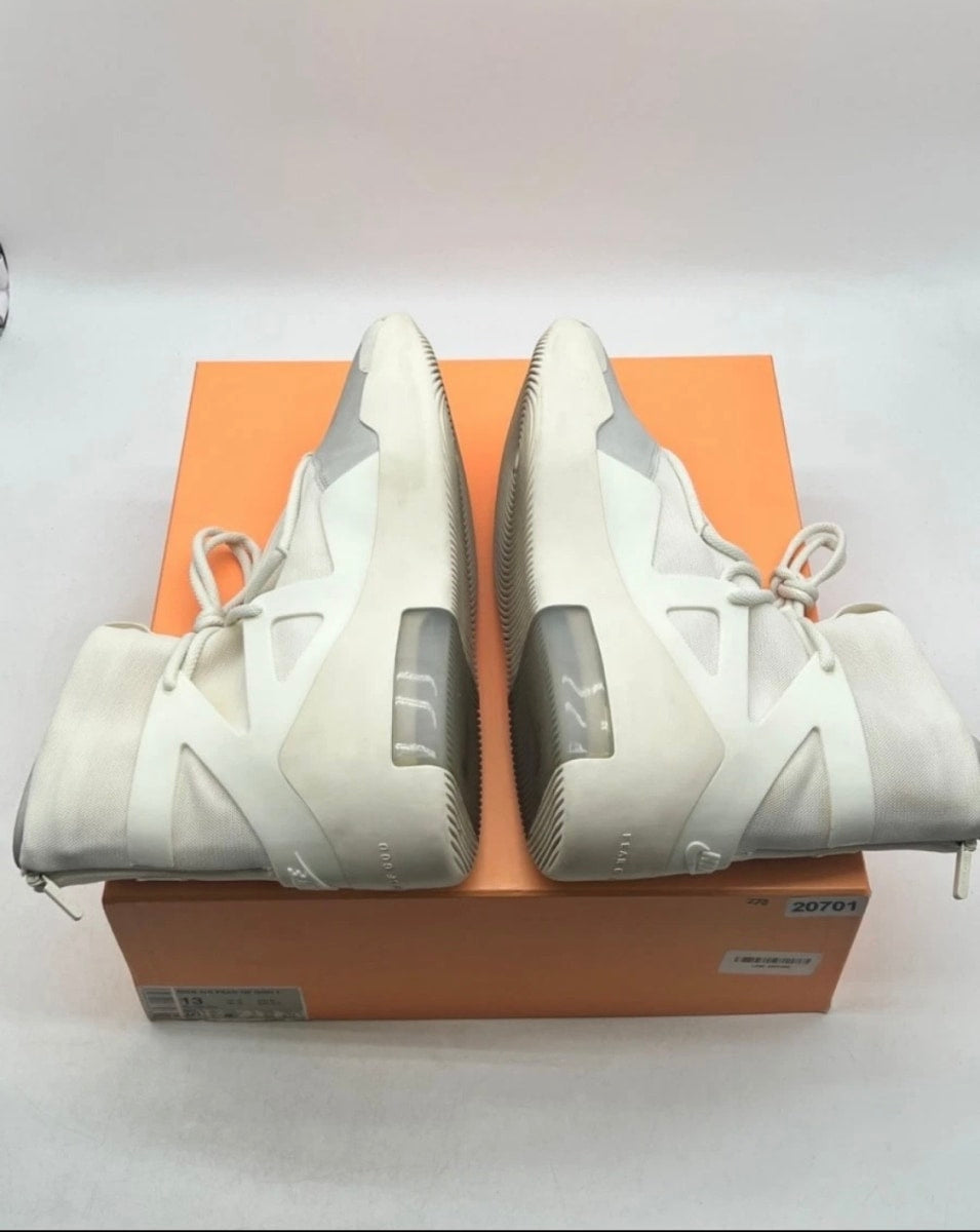 Nike Air Fear Of God 1 Sail Black 13 (Lightly Worn Pre-Owned)NikeSail/Black - Image 7