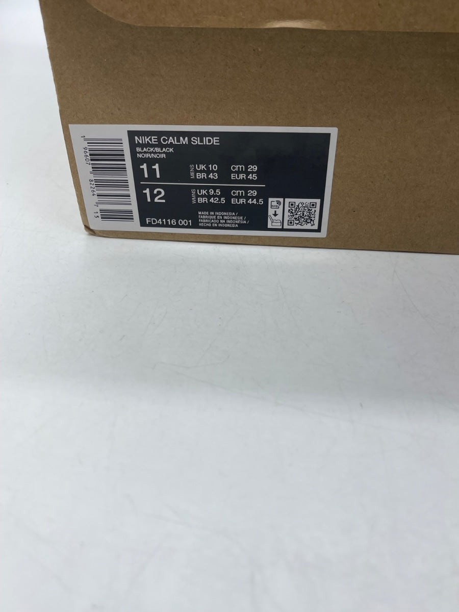 Nike Calm Slide Black 11 (Moderately Worn Pre-Owned) - Image 9