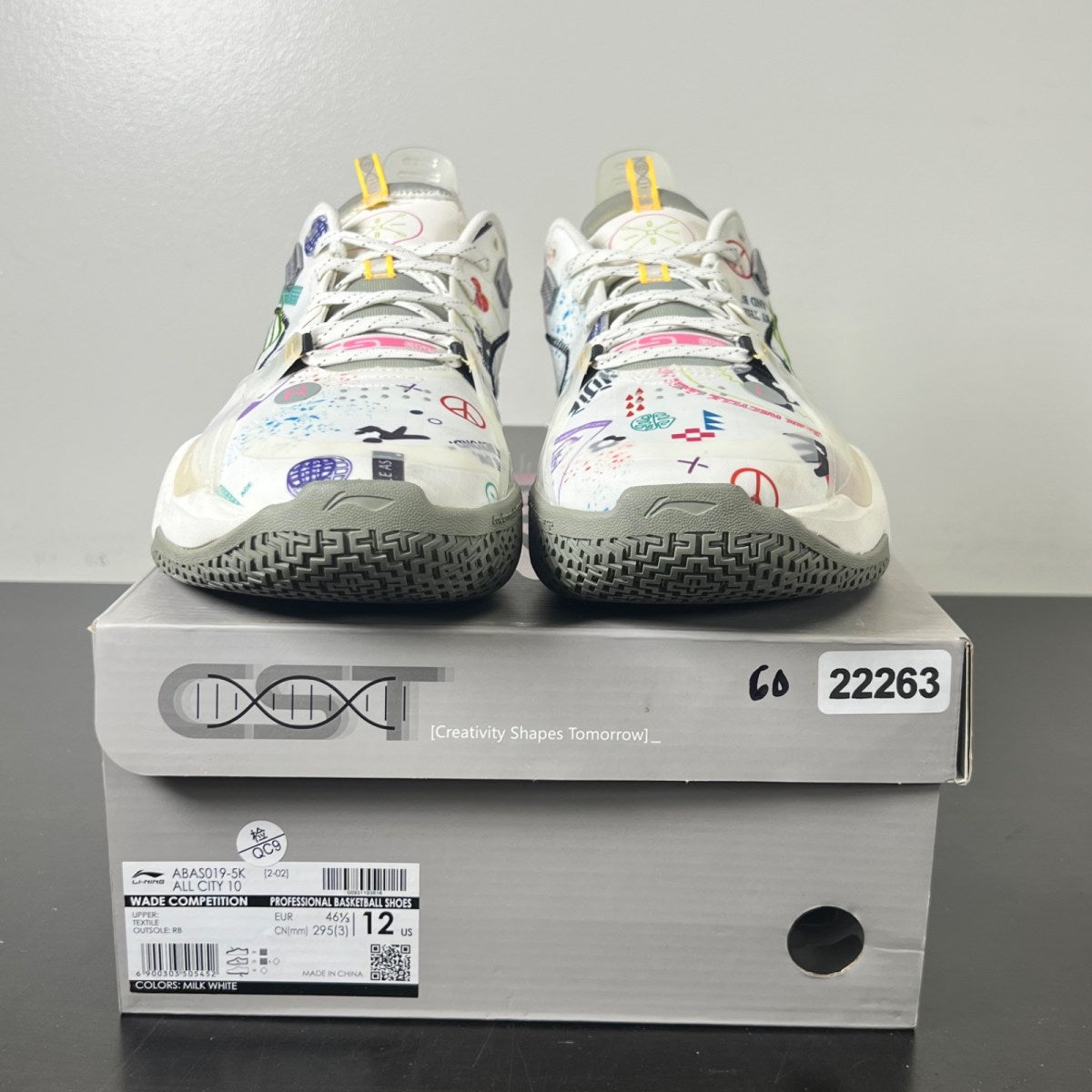 Li-Ning Wade All City 10 'Recycle' 12 (Lightly Worn Pre-Owned)Li-Ning - Image 2