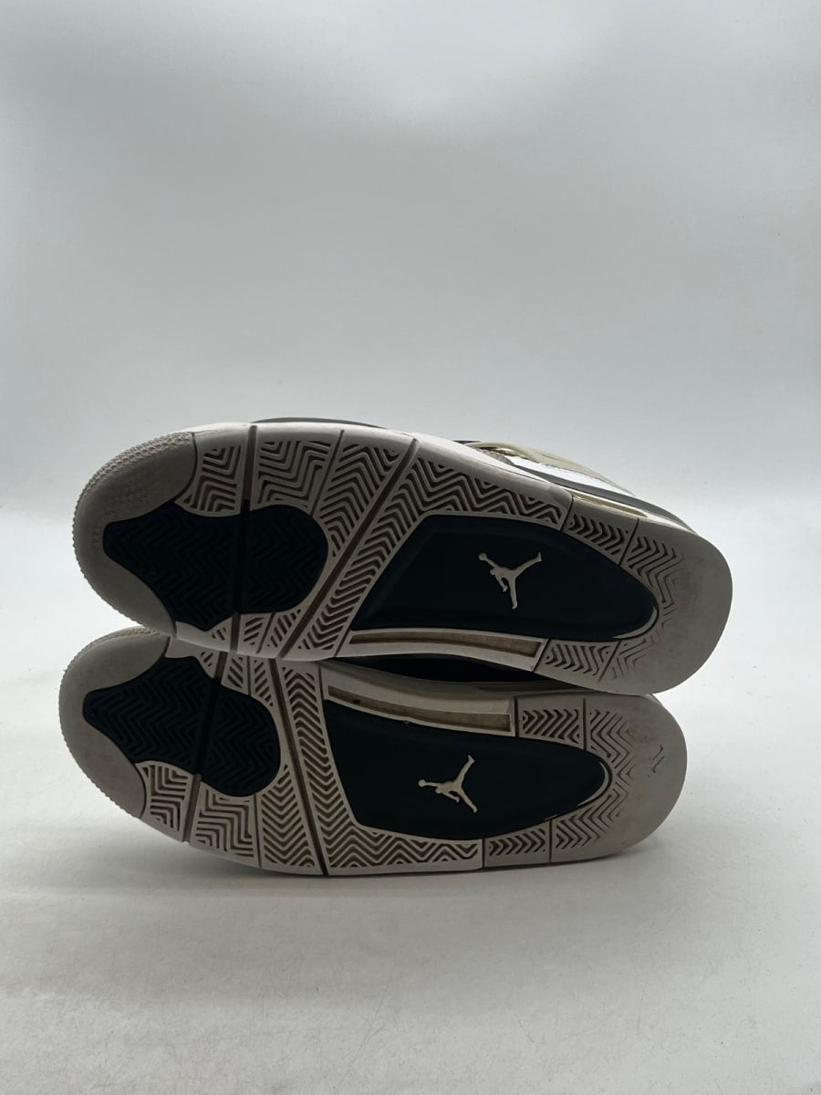 Jordan 4 Retro Military Black 10 (Moderately Worn Pre-Owned)JordanWhite/Black-Neutral Grey - Image 7