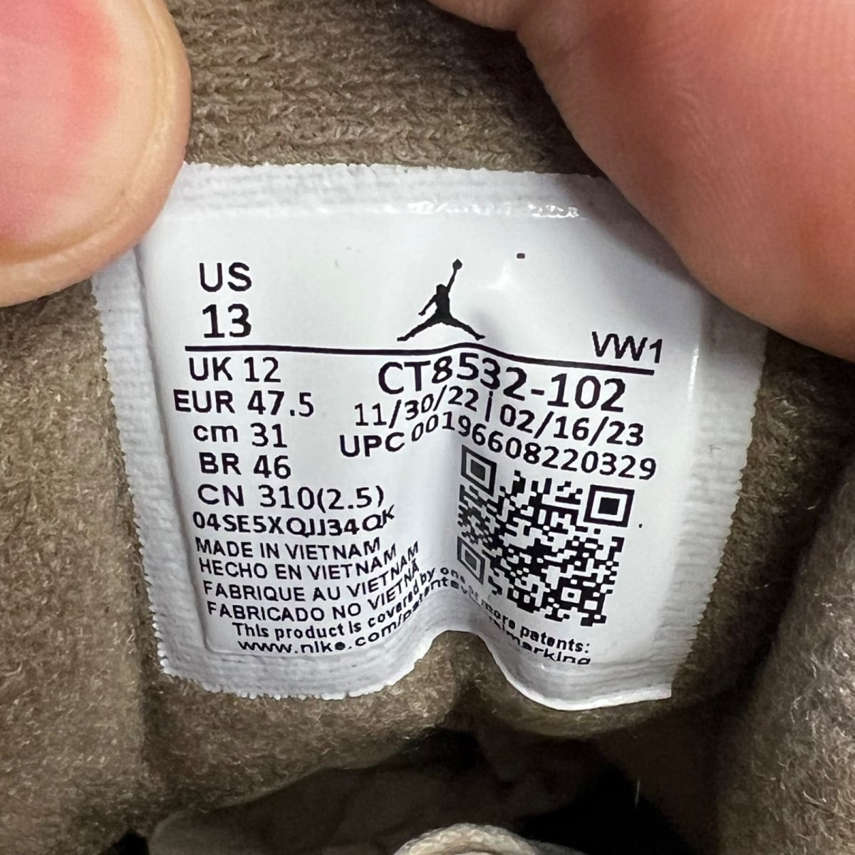 Jordan 3 Retro Palomino 13 (Lightly Worn Pre-Owned)JordanLight Orewood Brown/Metallic Gold/Light British Tan/Palomino - Image 7