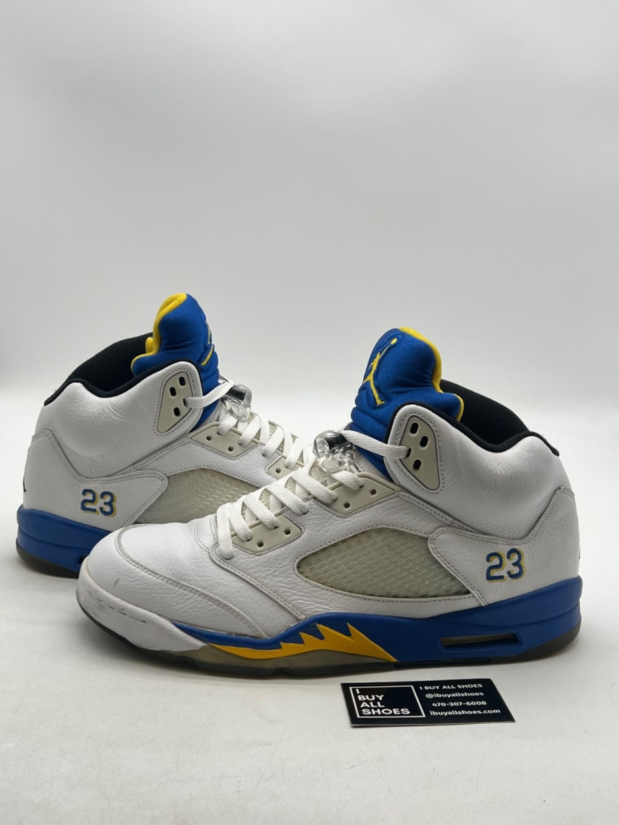 Jordan 5 Retro Laney (2013) 13 (Heavily Worn Pre-Owned) - Image 1