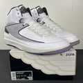 Jordan 2 Retro Python 11 (Moderately Worn Pre-Owned)JordanWhite/Fire Red-Black-Sail-Cement Grey - Image 1