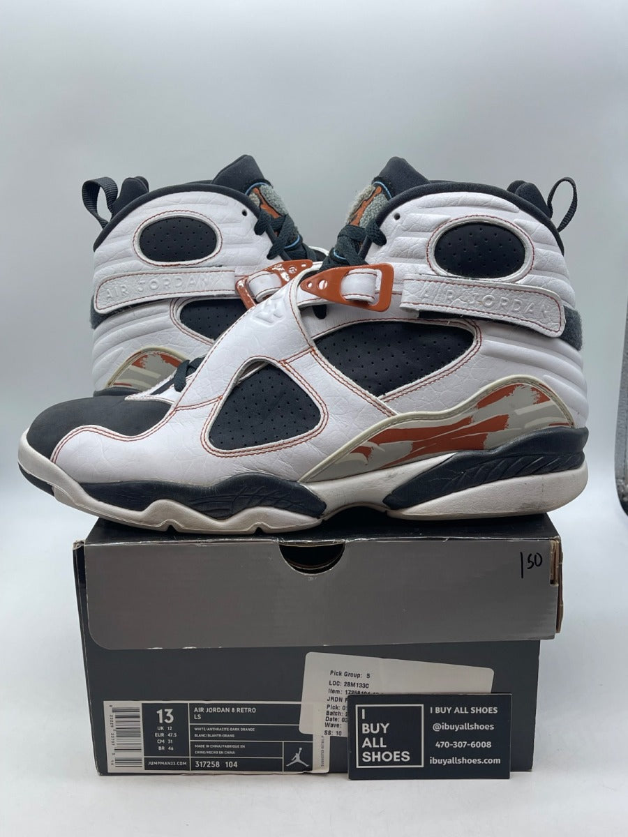 Jordan 8 Retro Black Toe 13 (Moderately Worn Pre-Owned)