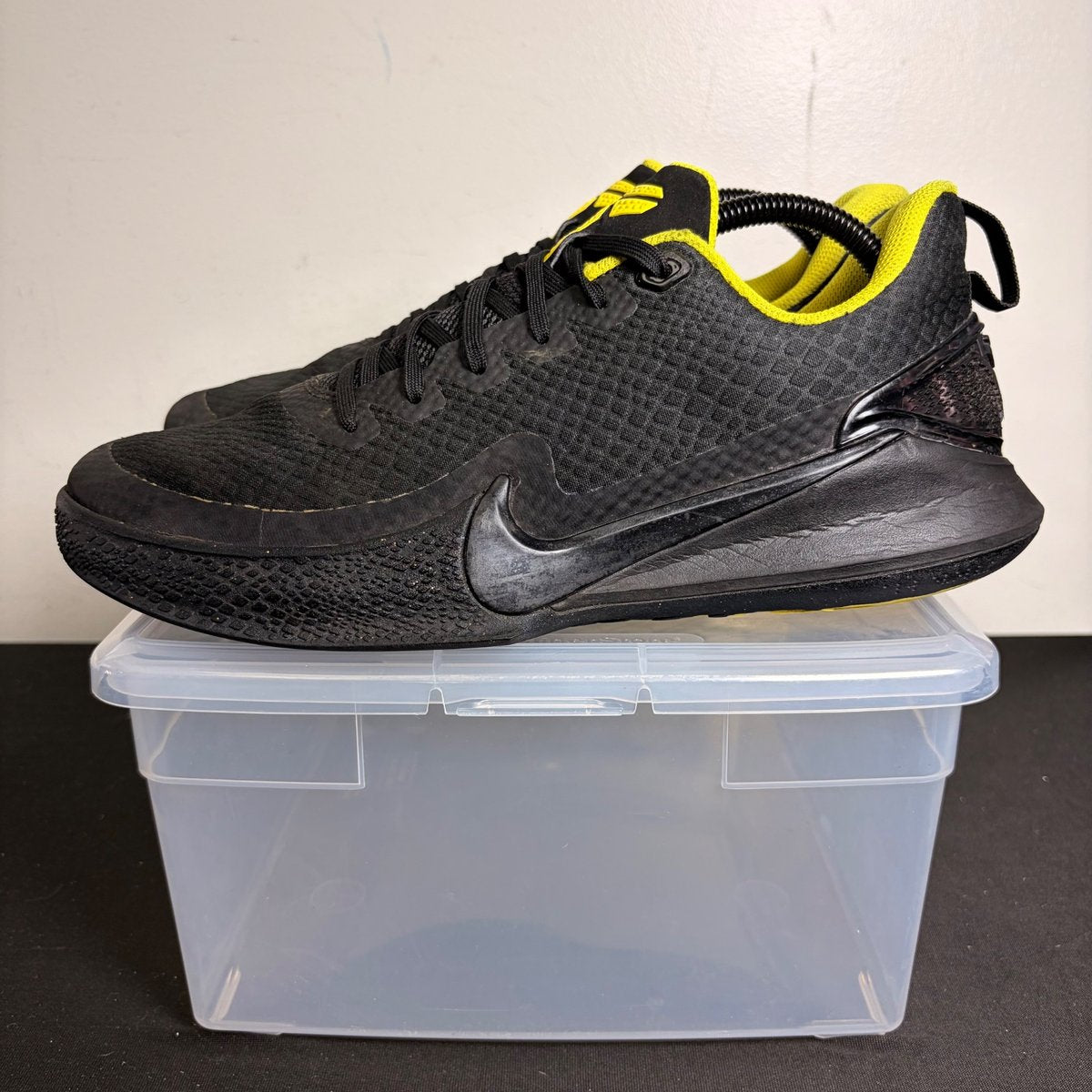 Nike Mamba Focus Black Optimum Yellow (Size 9) - Image 3
