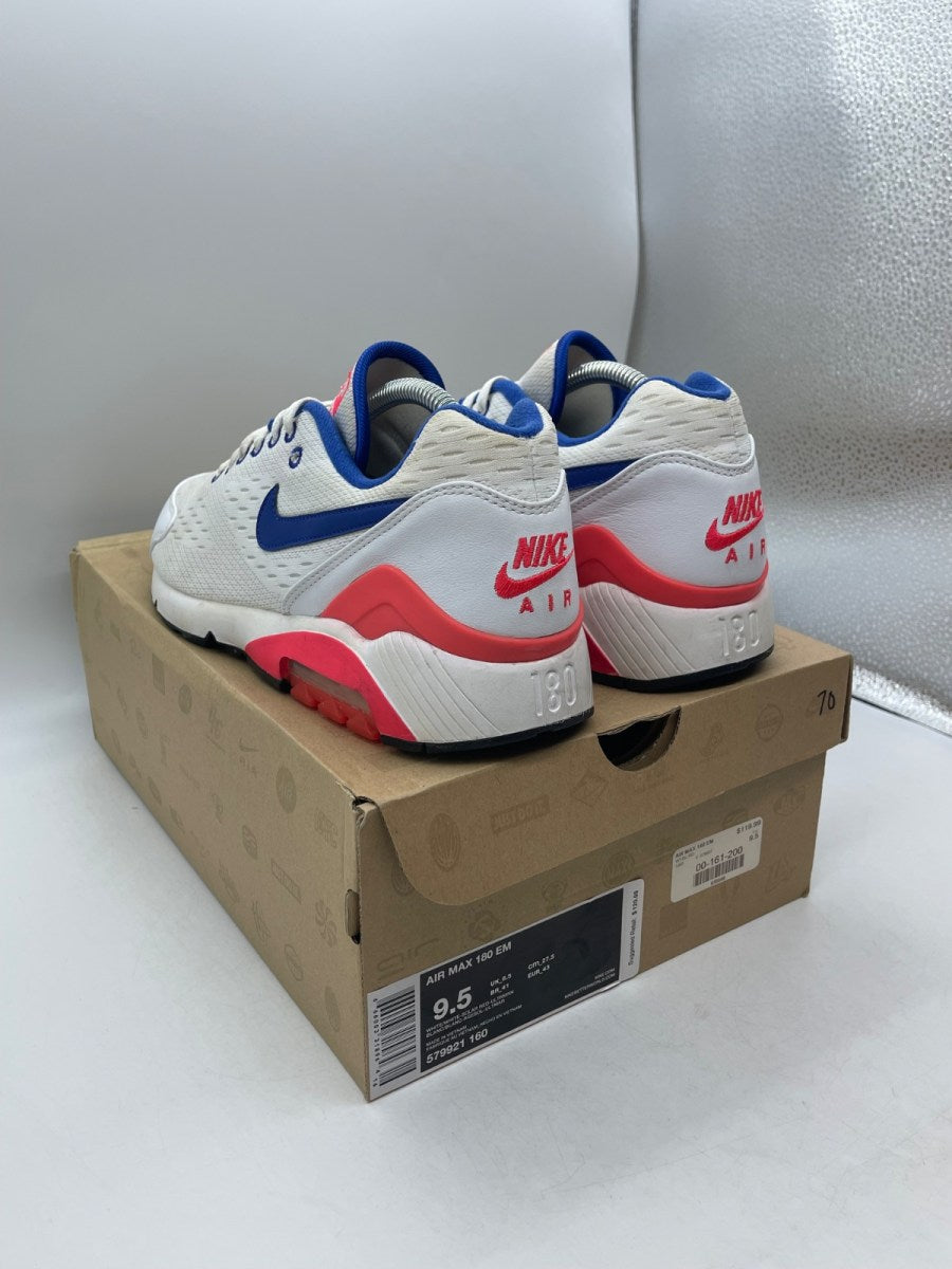 Nike Air Max 180 EM 'White Solar Red' 9.5 (Moderately Worn Pre-Owned)Nike - Image 4