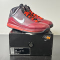 Nike LeBron 7 Christmas (2009) 11 (Moderately Worn Pre-Owned)NikeTeam Red/Metallic Silver-Black-Hot Red - Image 1