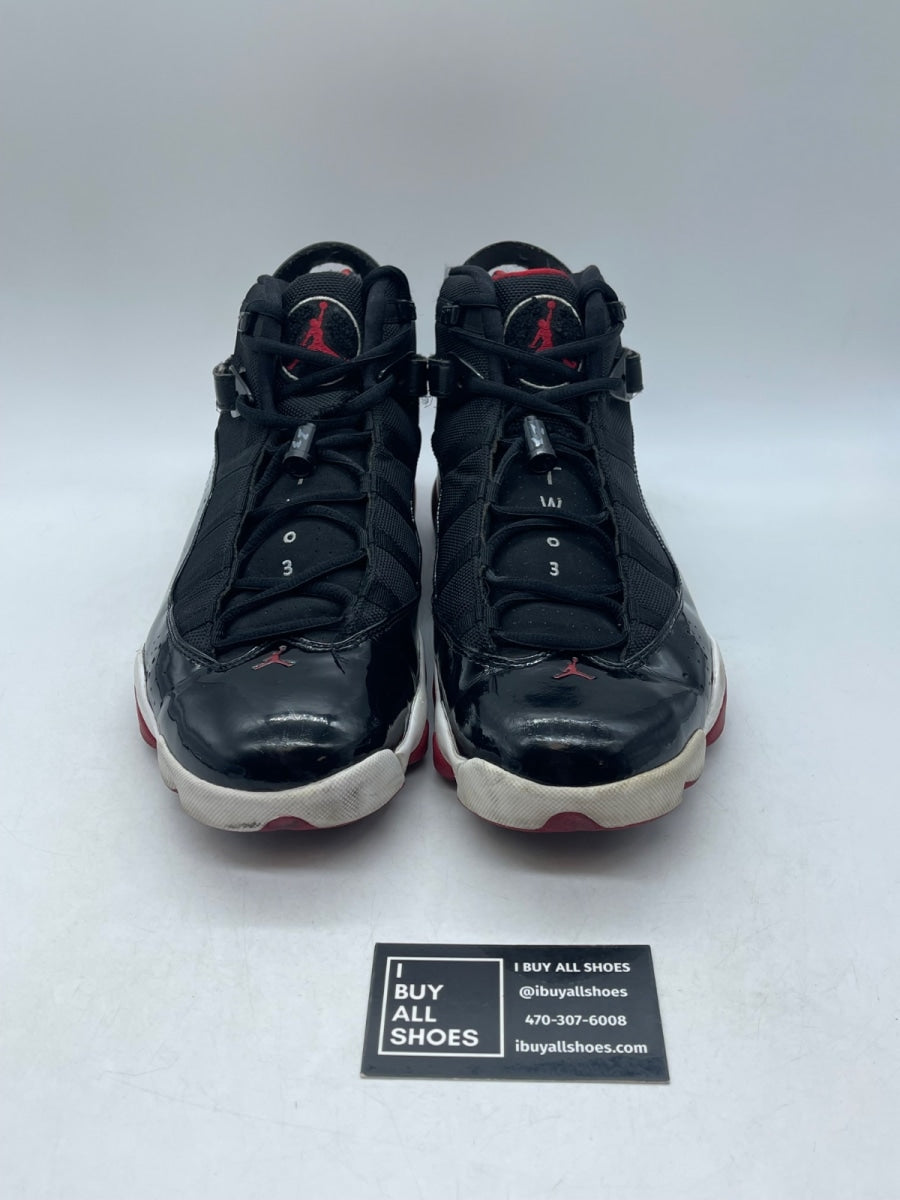 Jordan 6 Rings Bred (2013) 11.5 (Heavily Worn Pre-Owned) - Image 2