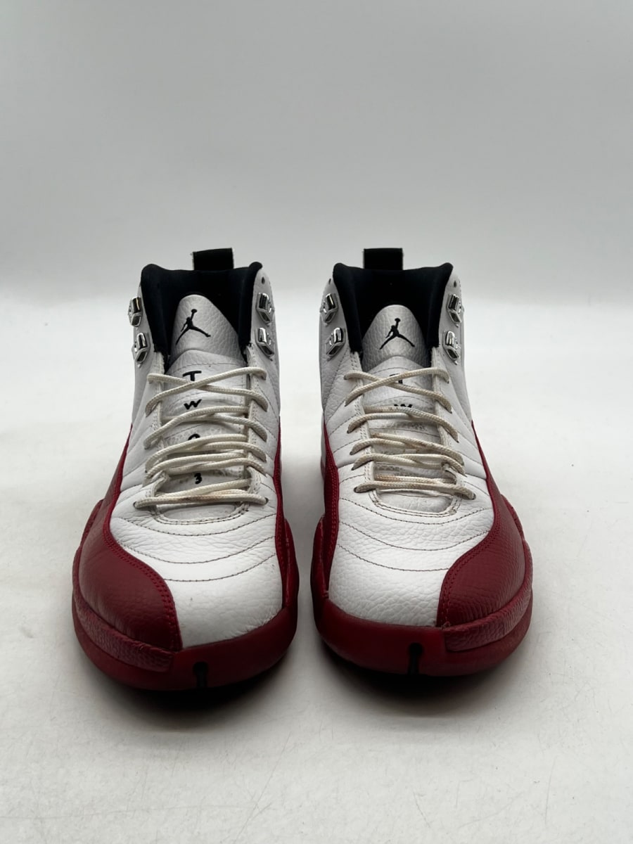 Jordan 12 Retro Cherry (2009) 9 (Moderately Worn Pre-Owned) - Image 2