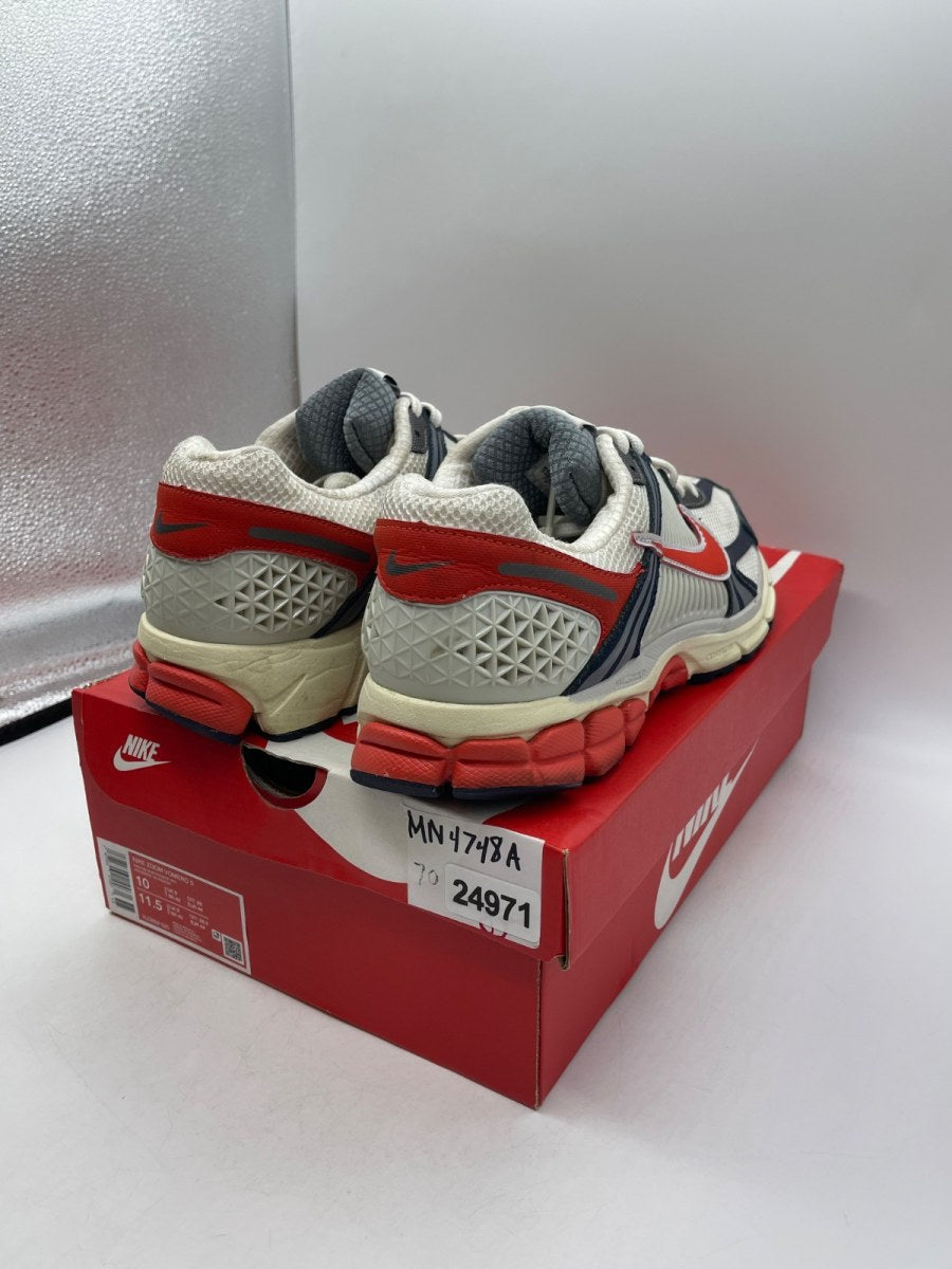 Nike Zoom Vomero 5 USA 10 (Moderately Worn Pre-Owned)NikePhoton Dust/ Picante Red/ Summit White - Image 5