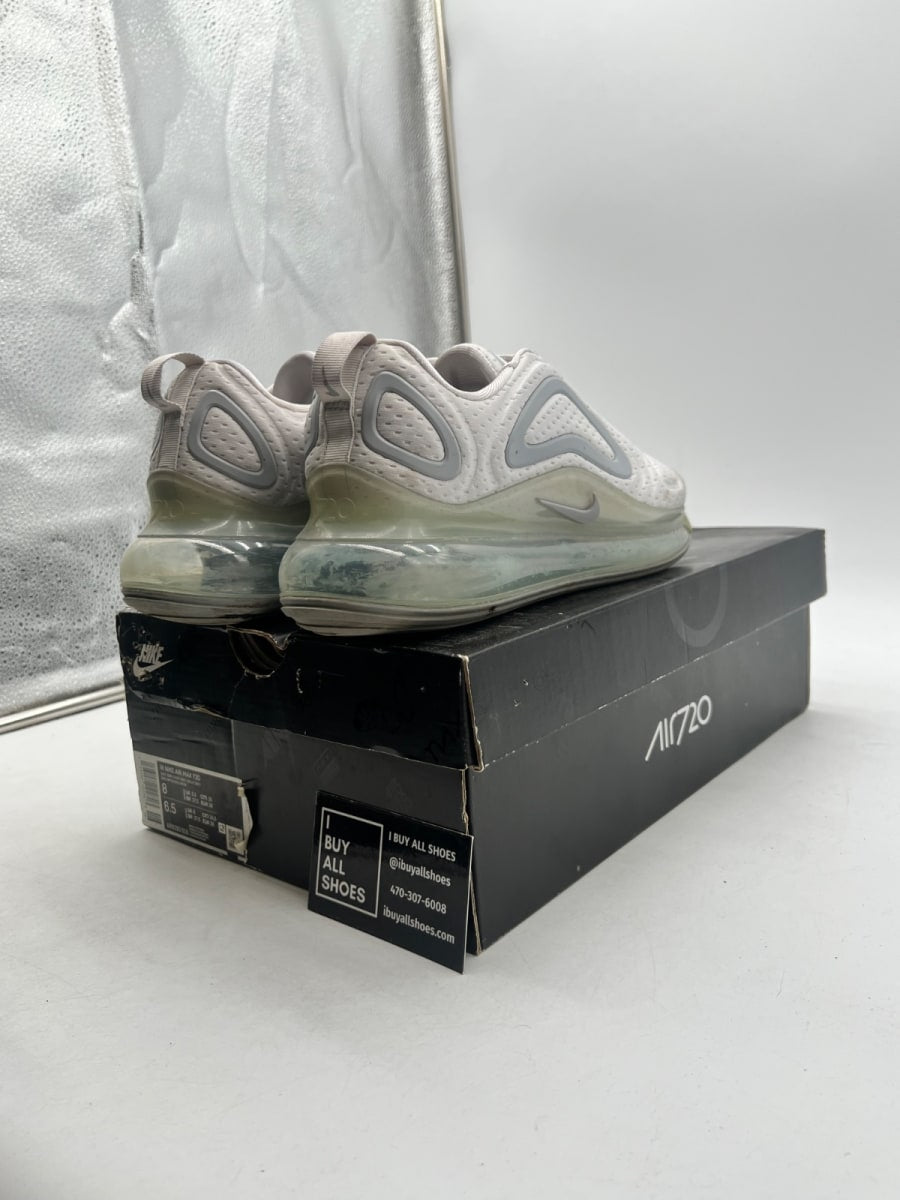 Nike Air Max 720 Grey Mesh (Women's) 8W (Heavily Worn Pre-Owned) - Image 5