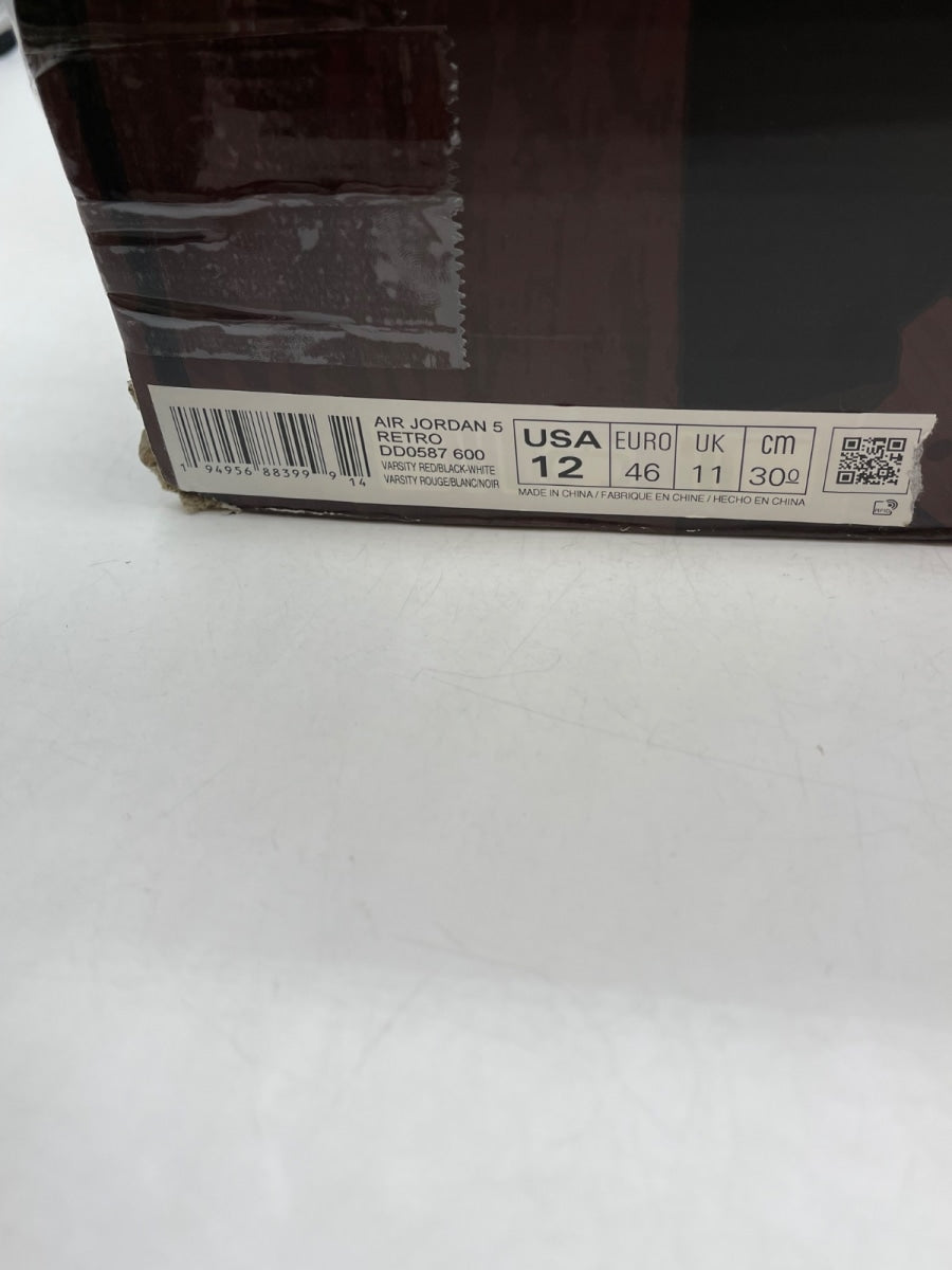 Jordan 5 Retro Raging Bull Red (2021) 12 (Moderately Worn Pre-Owned) - Image 9
