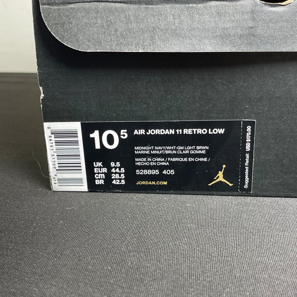 Jordan 11 Retro Low Midnight Navy (Size 10.5) - Image 7