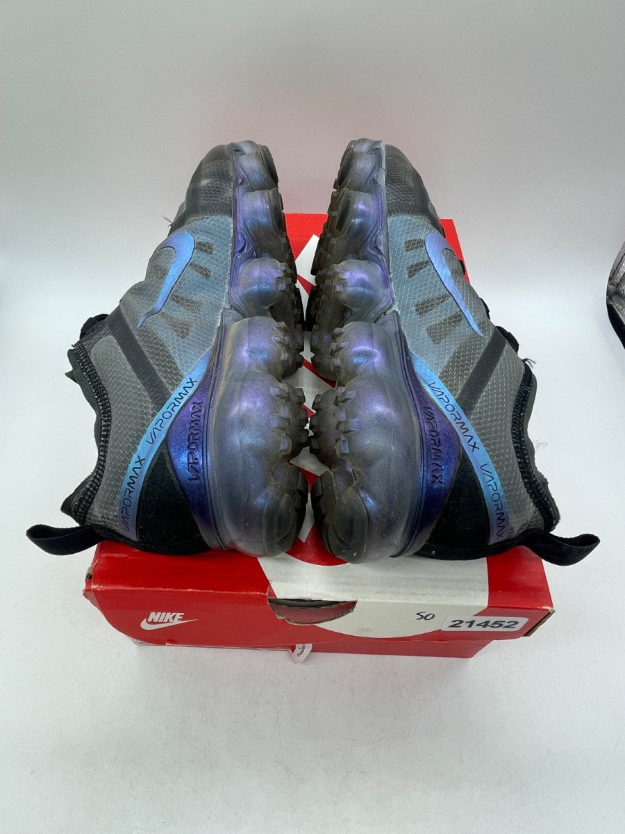 Nike Air VaporMax 2019 Throwback Future (GS) 7Y (Moderately Worn Pre-Owned)NikeBlack/Anthracite-Laser Fuchsia - Image 6
