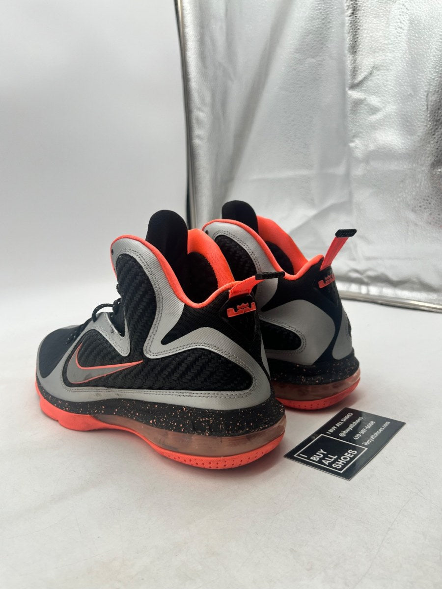 Nike LeBron 9 Mango 8 (Lightly Worn Pre-Owned) - Image 3