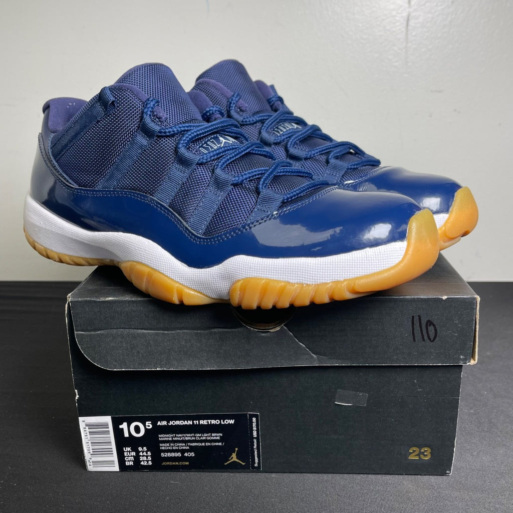 Jordan 11 Retro Low Midnight Navy (Size 10.5) - Image 1