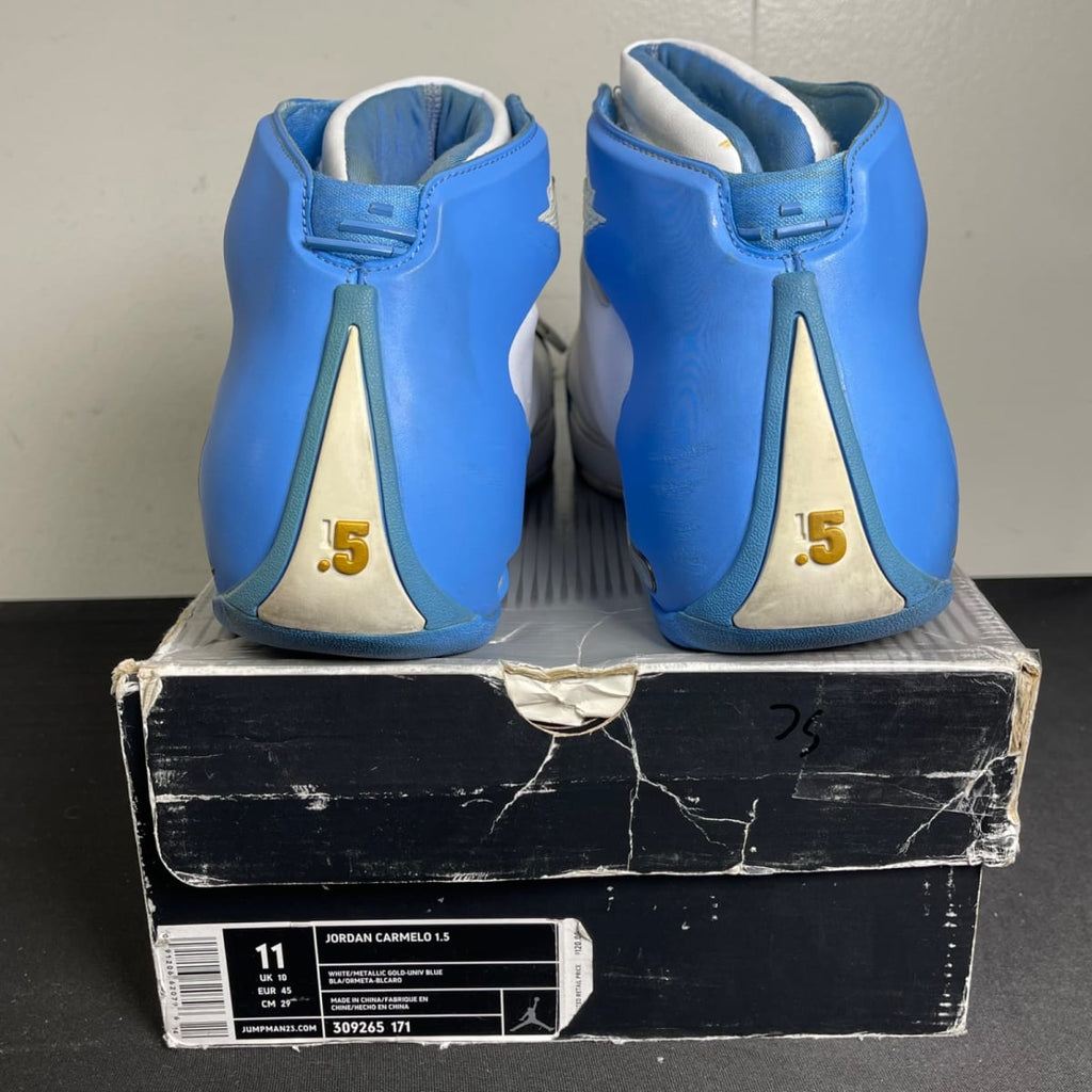 Jordan Melo 1.5 White University Blue OG (Size 11) - aux