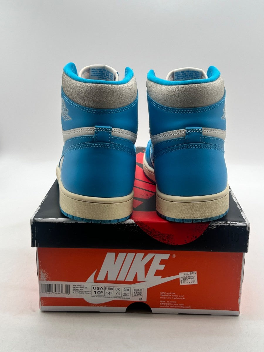 Jordan 1 Retro High OG UNC Reimagined 10.5 (Lightly Worn Pre-Owned) - Image 3