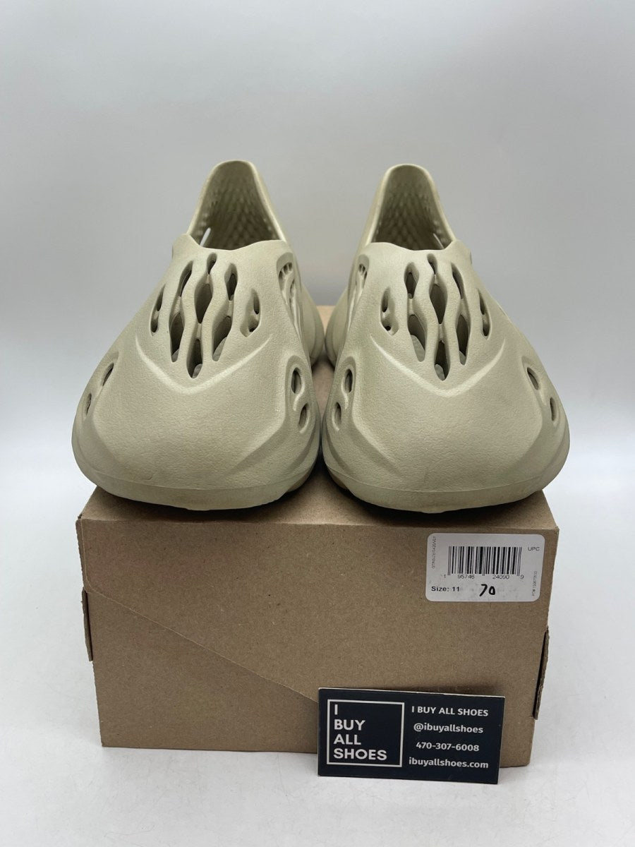 adidas Yeezy Foam RNR Stone Salt 11 (Moderately Worn Pre-Owned) - Image 2