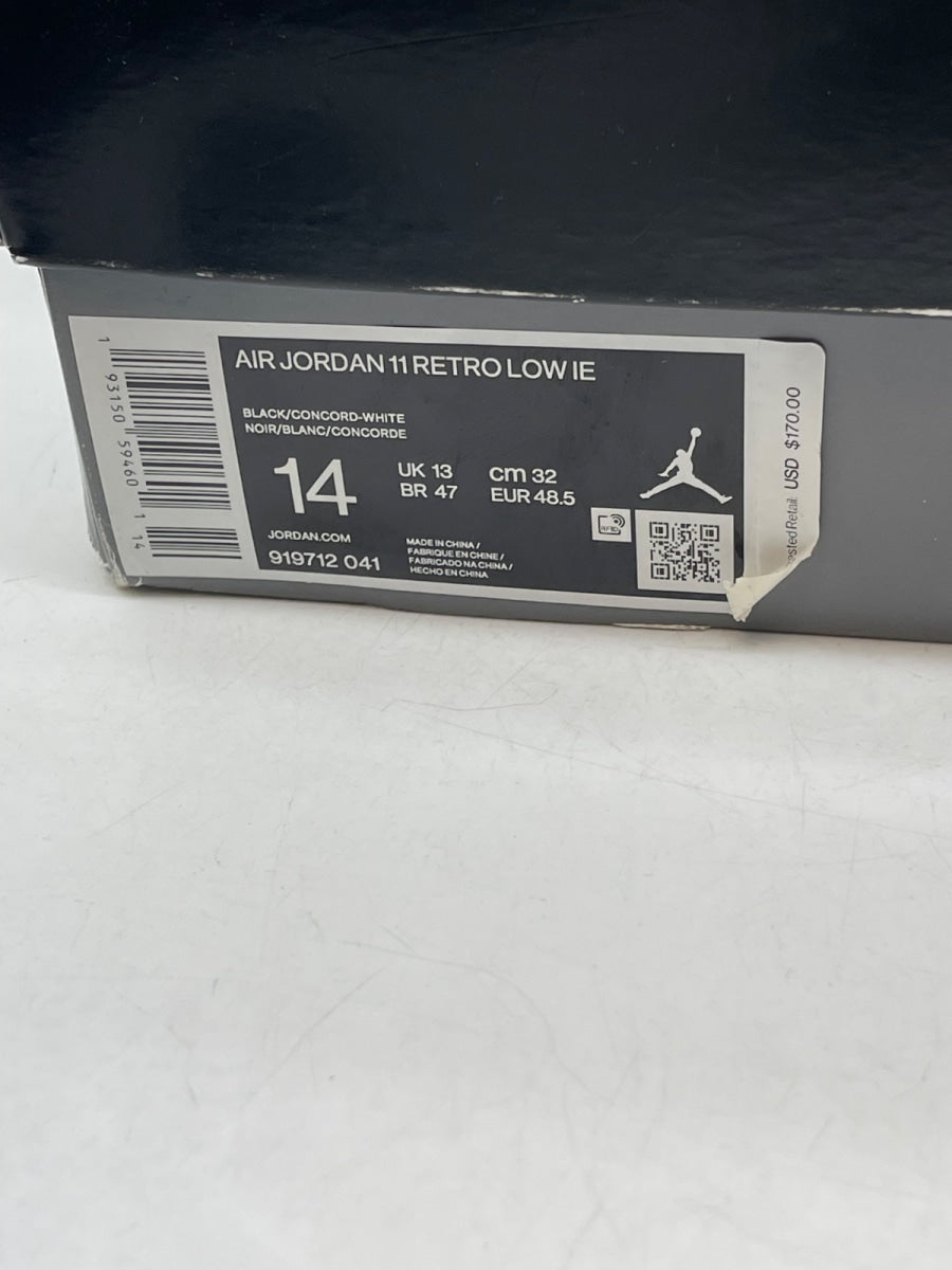 Jordan 11 Retro Low IE Space Jam 14 (Moderately Worn Pre-Owned) - Image 9