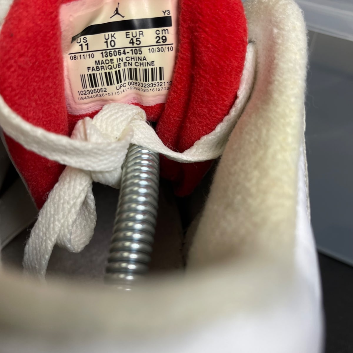 Jordan 3 Retro White Cement (2011) (Size 11) - Image 6