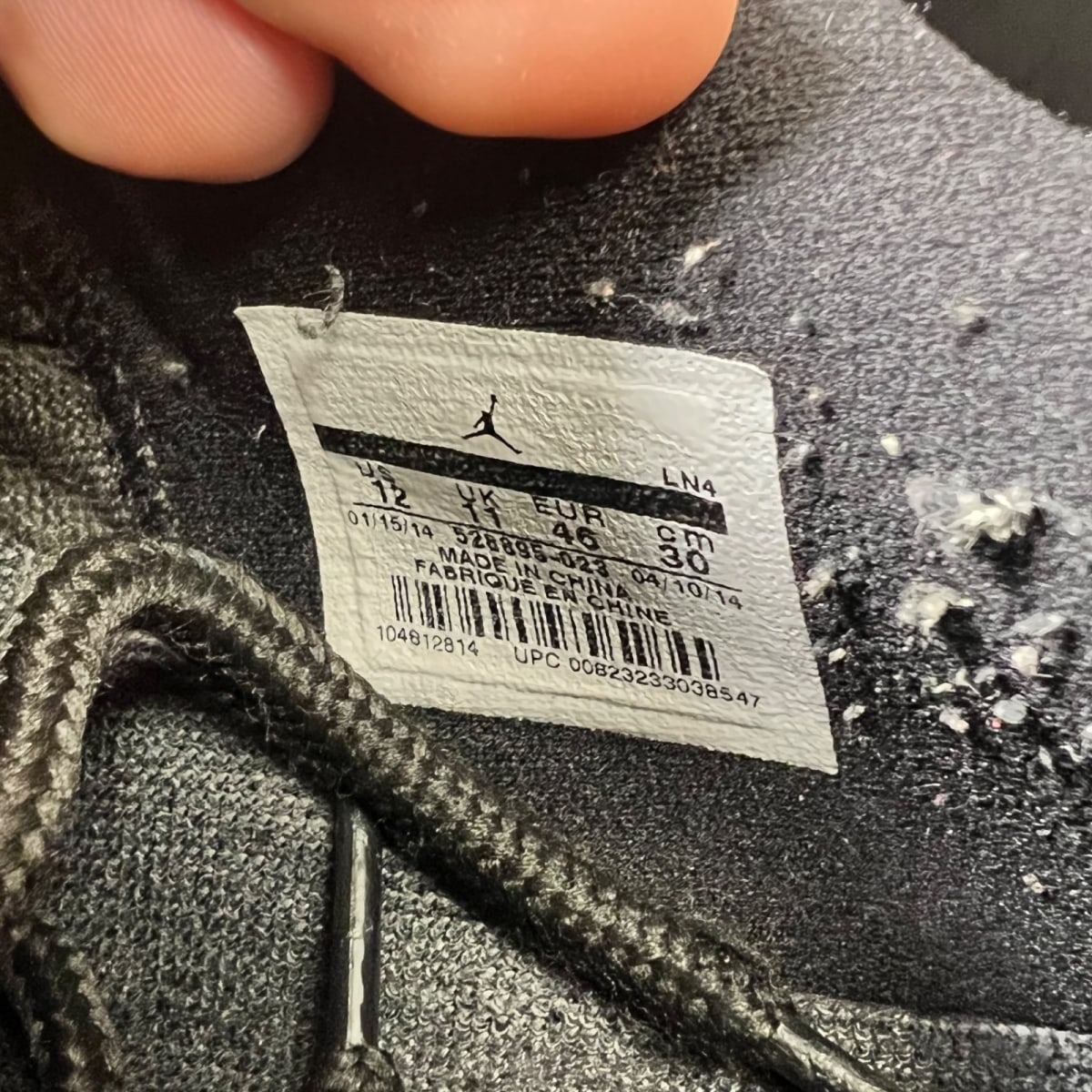 Jordan 11 Retro Low Infrared 12 (Heavily Worn Pre-Owned)JordanBlack/Infrared 23-Pure Platinum - Image 7