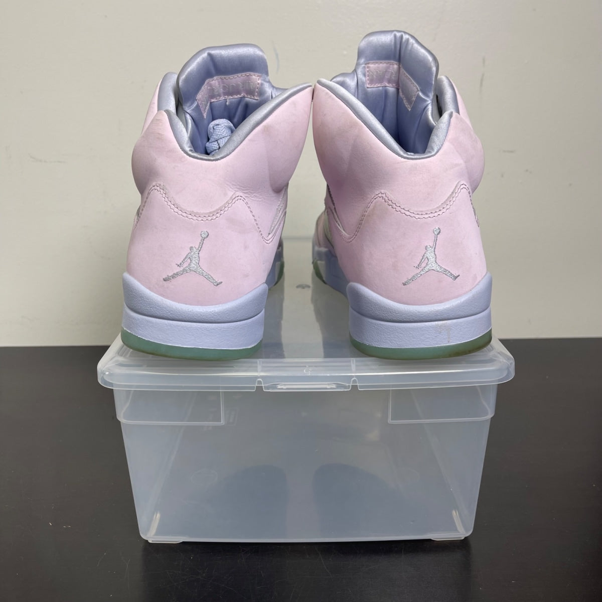 Jordan 5 Retro Easter (2022) 11.5 (Moderately Worn Pre-Owned)JordanRegal Pink/Ghost-Copa - Image 4