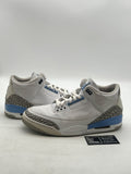 Jordan 3 Retro UNC (2020) 11 (Heavily Worn Pre-Owned) - Image 1