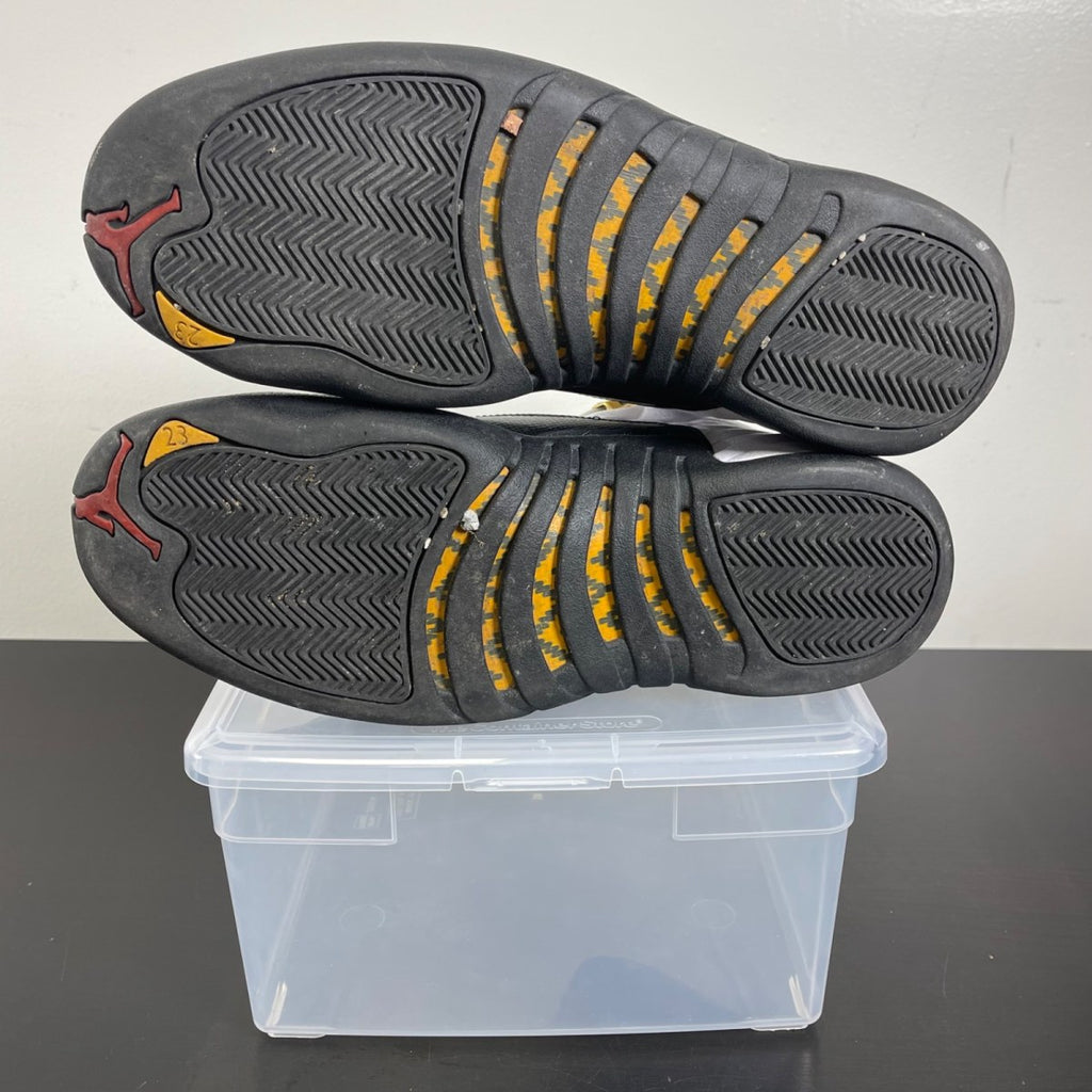 Jordan 12 Retro Taxi (2013) 12 (Moderately Worn Pre-Owned)JordanWhite/Black-Taxi - Image 5