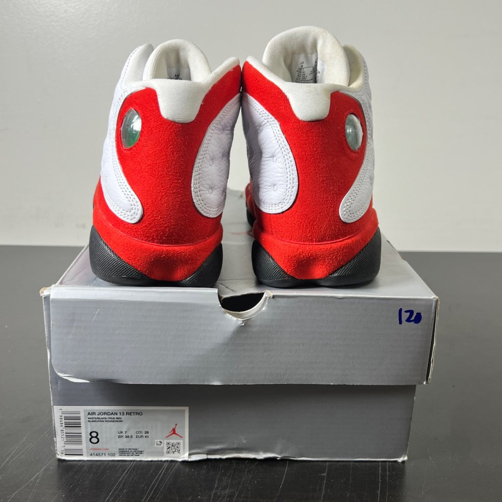 Jordan 13 Retro OG Chicago (2026) 8 (Lightly Worn Pre-Owned)JordanWhite/Black/True Red - Image 2