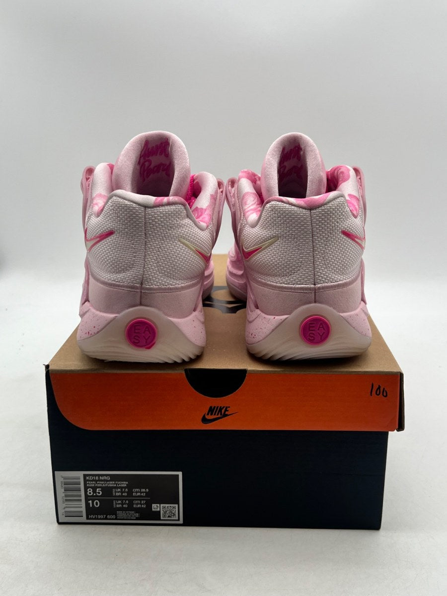 Nike KD 18 Aunt Pearl 8.5 (Lightly Worn Pre-Owned) - Image 3