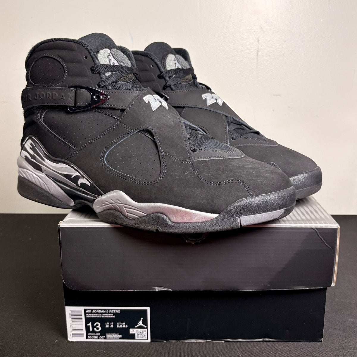 Jordan 8 Retro Chrome (2026) (Size 13) - Image 1