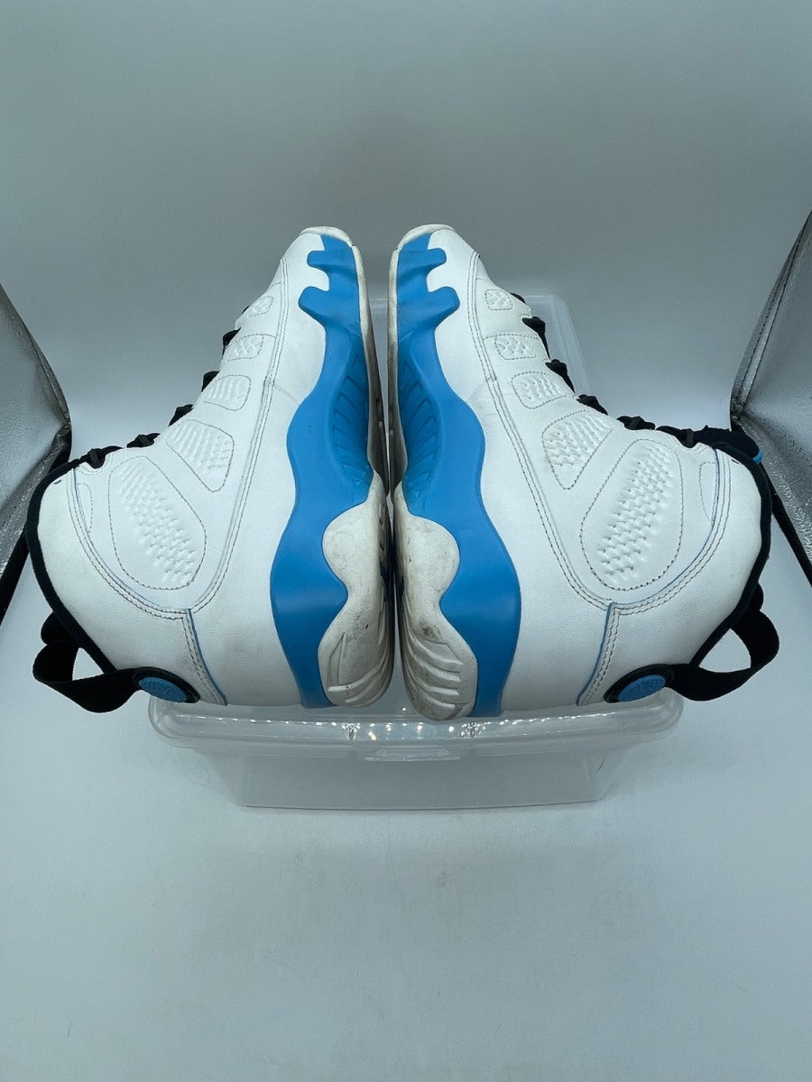 Jordan 9 Retro Powder Blue (2024) 11 (Moderately Worn Pre-Owned)JordanSummit White/Black/Dark Powder Blue - Image 6
