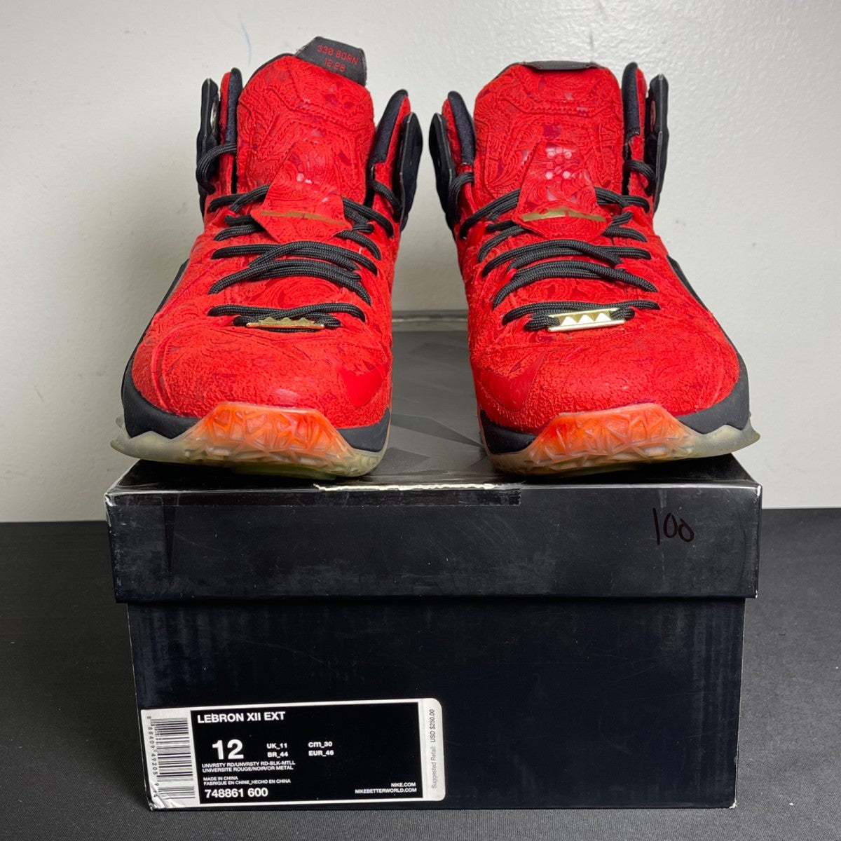 Nike LeBron 12 EXT King's Cloak (Size 12) - Image 2