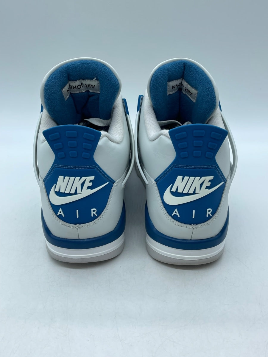 Jordan 4 Retro Military Blue (2024) 10 (Moderately Worn Pre-Owned) - Image 3