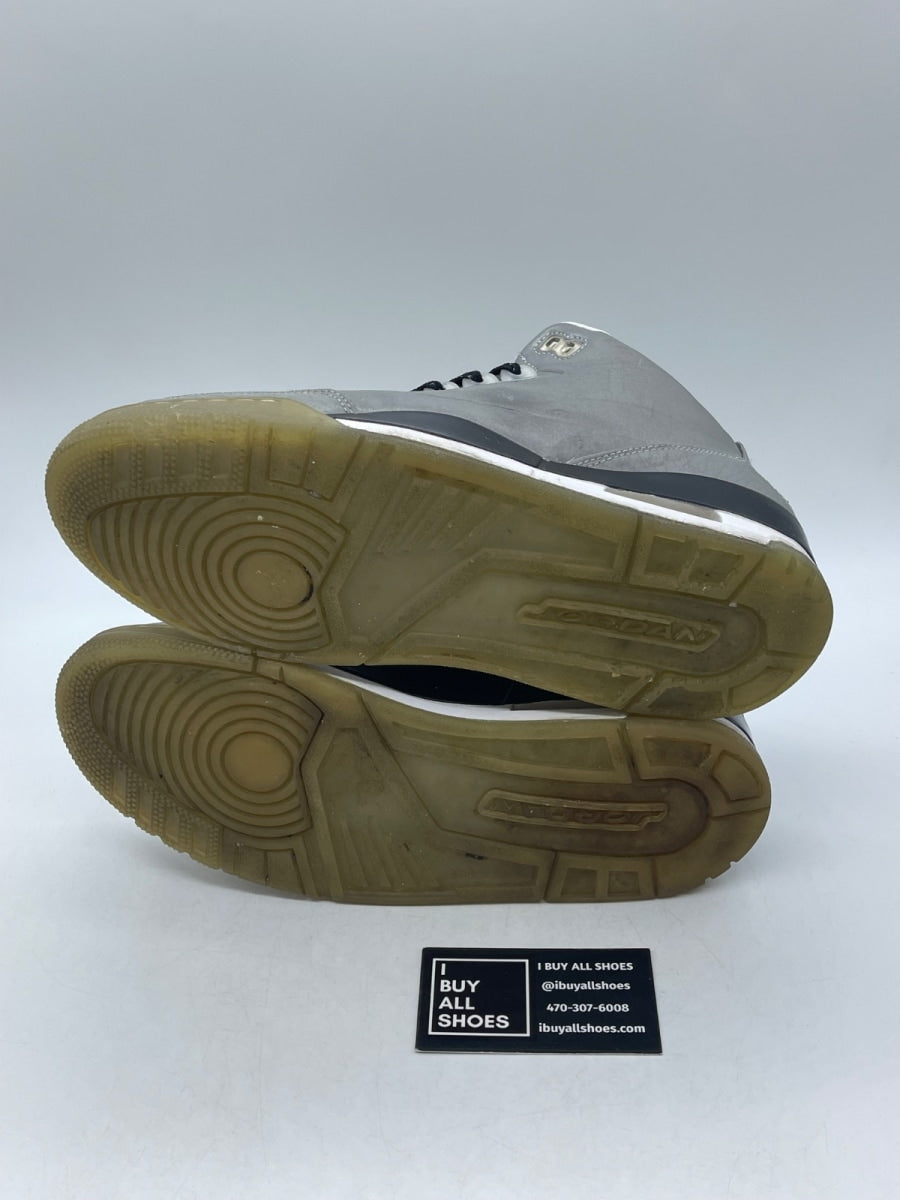 Jordan 3 Retro 5Lab3 Silver 8.5 (Moderately Worn Pre-Owned) - Image 7