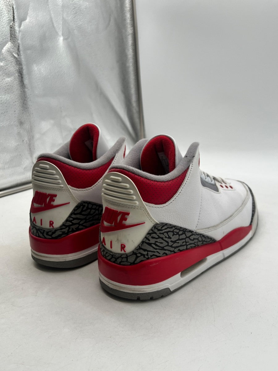 Jordan 3 Retro Fire Red (2022) 11 (Moderately Worn Pre-Owned) - Image 3