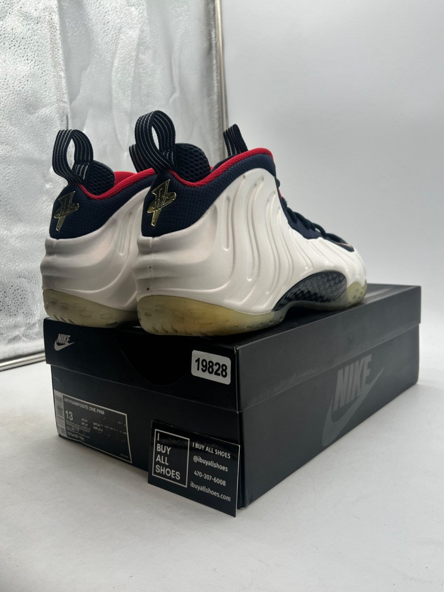 Nike Air Foamposite One Olympic 13 (Lightly Worn Pre-Owned) - Image 4