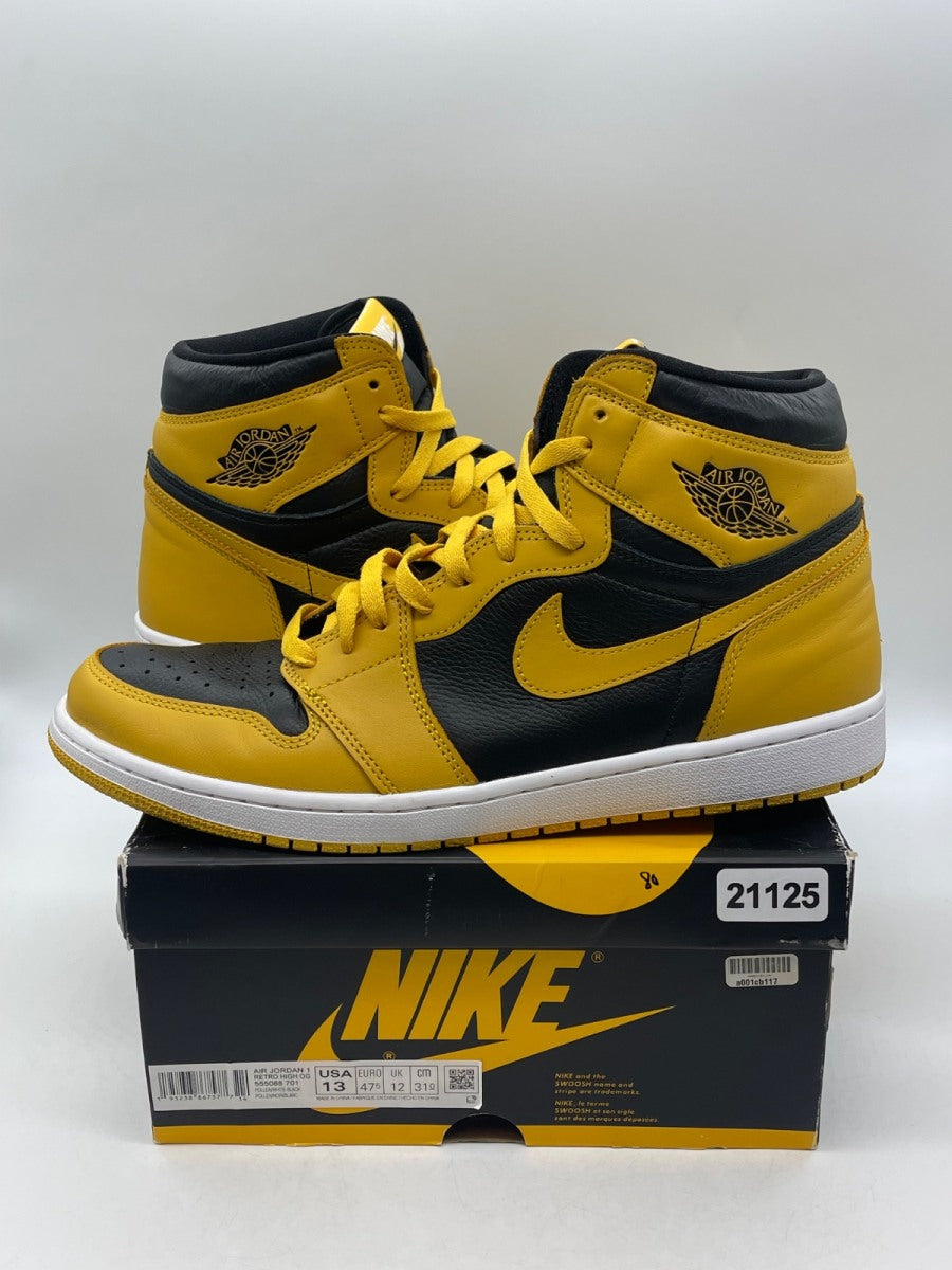 Jordan 1 Retro High Pollen 13 (Moderately Worn Pre-Owned) - Image 1