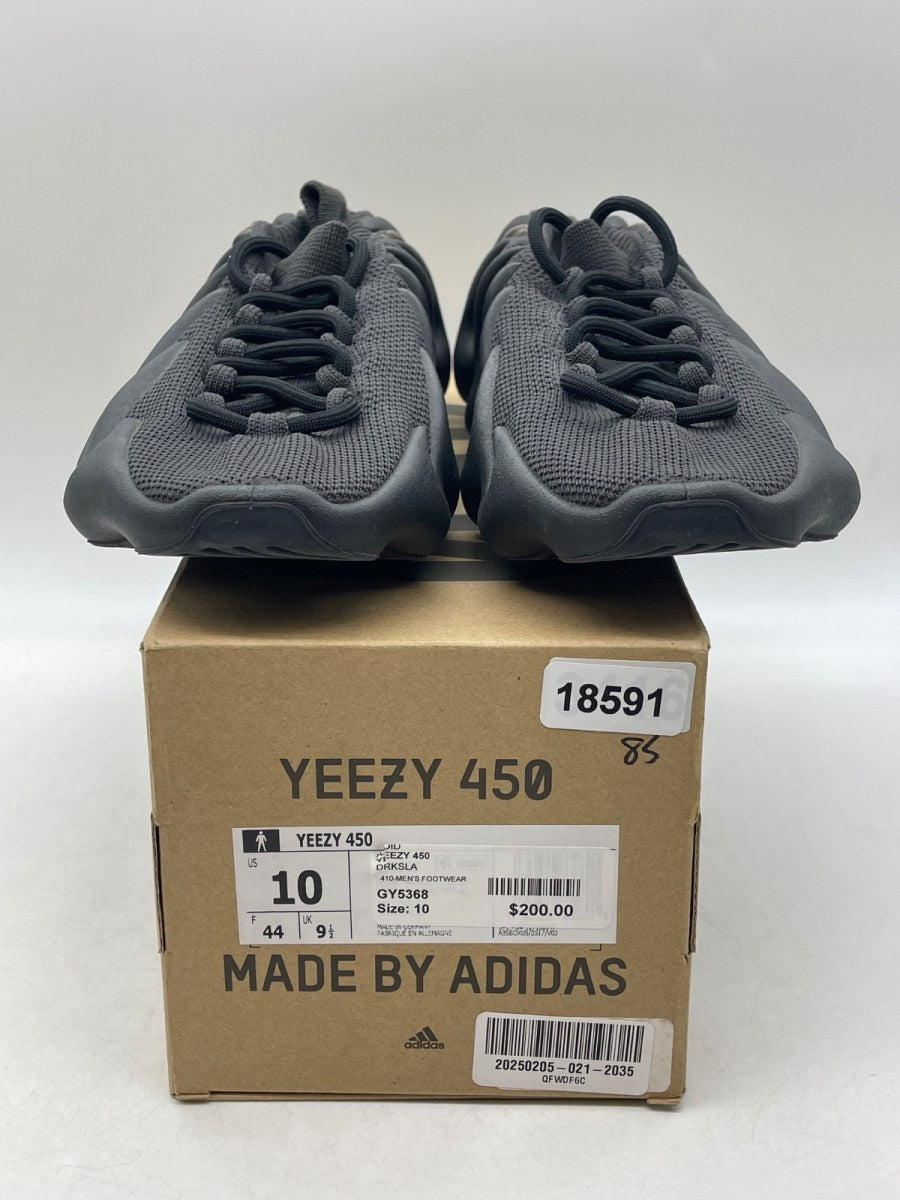 adidas Yeezy 450 Dark Slate 10 (Lightly Worn Pre-Owned) - Image 2
