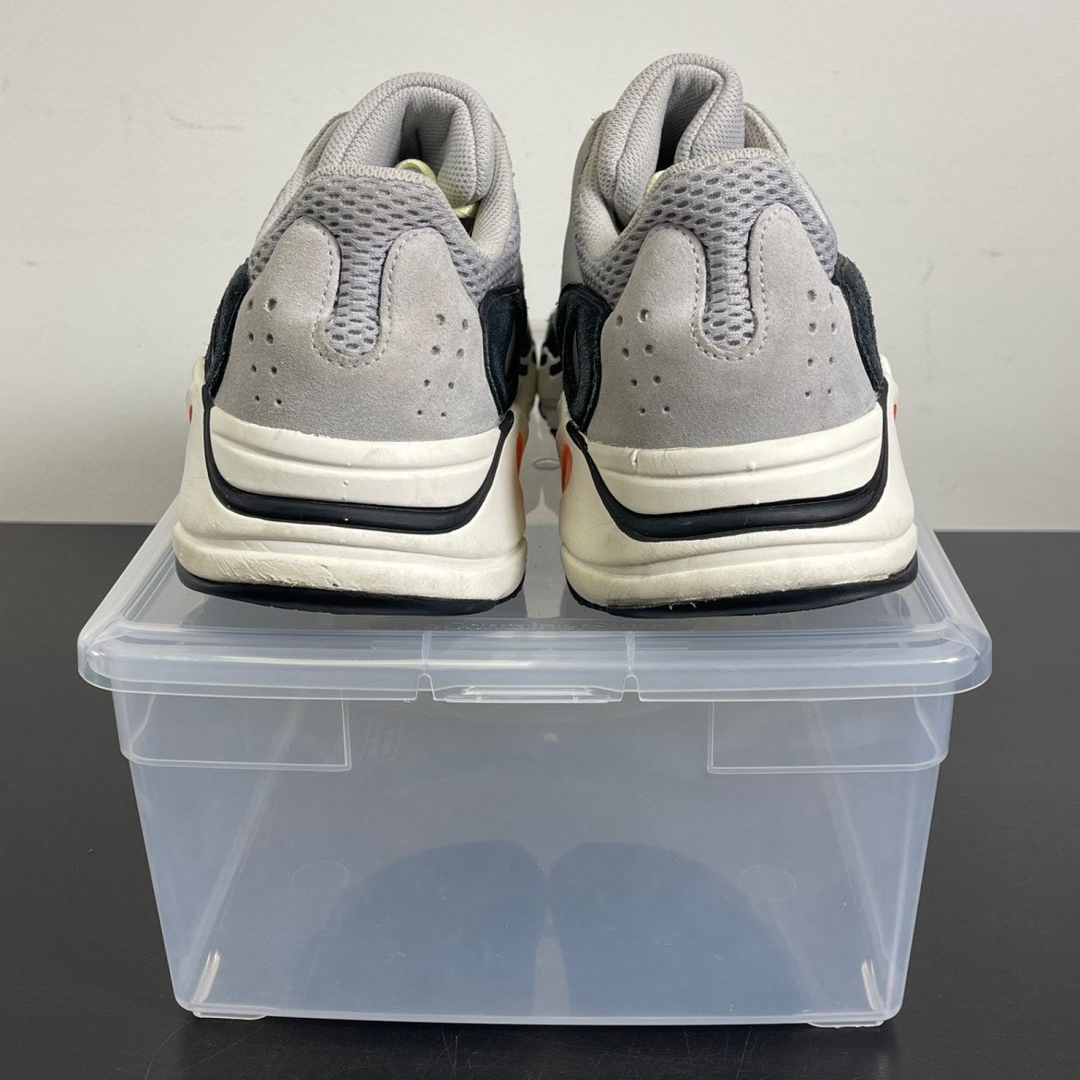 adidas Yeezy Boost 700 Wave Runner 12 (Moderately Worn Pre-Owned)adidasSolid Grey/Chalk White/Core Black - Image 3