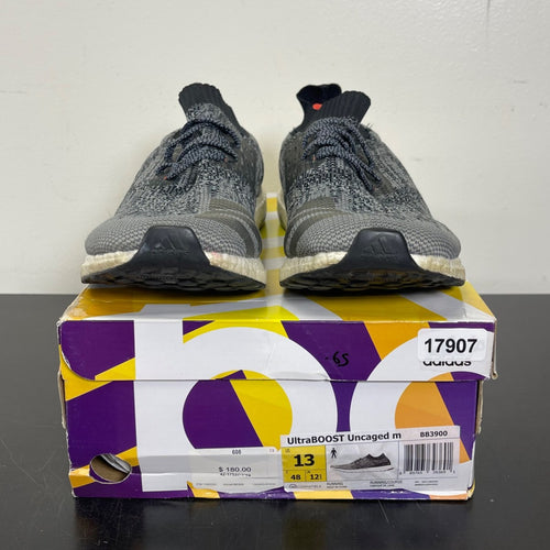 adidas Ultra Boost Uncaged Core Black 13 (Moderately Worn Pre-Owned)adidasCore Black/Charcoal Solid Grey/Gold - Image 2