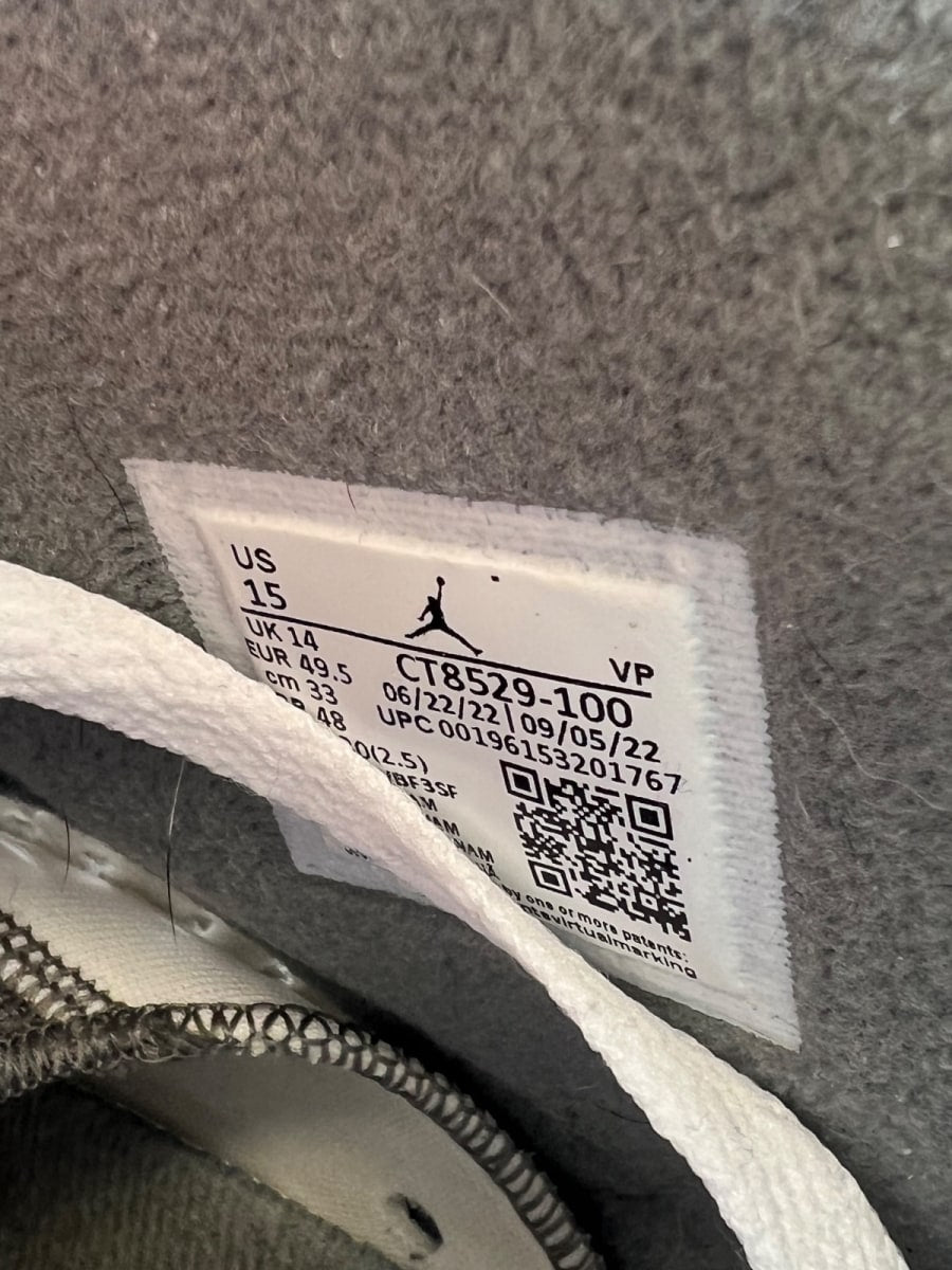 Jordan 6 Retro Cool Grey 15 (Moderately Worn Pre-Owned) - Image 7