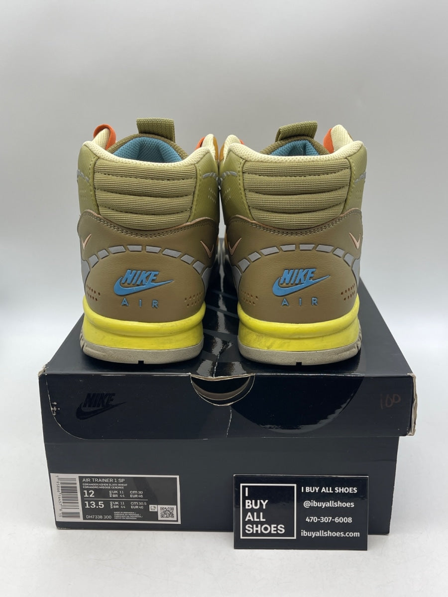 Nike Air Trainer 1 Utility SP Light Smoke Grey Honeydew Particle Grey 12 (Moderately Worn Pre-Owned) - Image 3