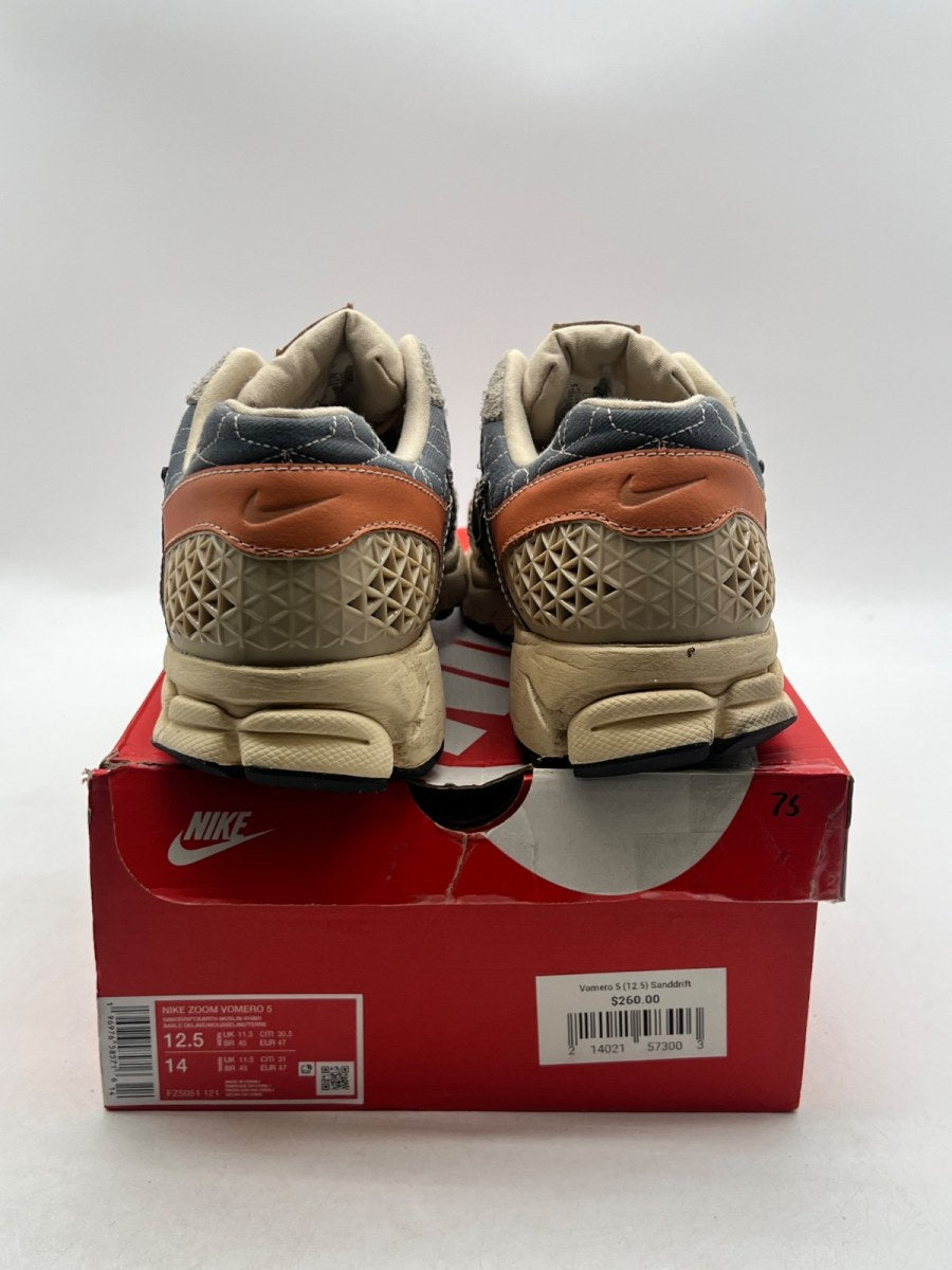 Nike Zoom Vomero 5 Sashiko 12.5 (Moderately Worn Pre-Owned)NikeSanddrift/Muslin/Khaki/Earth - Image 3