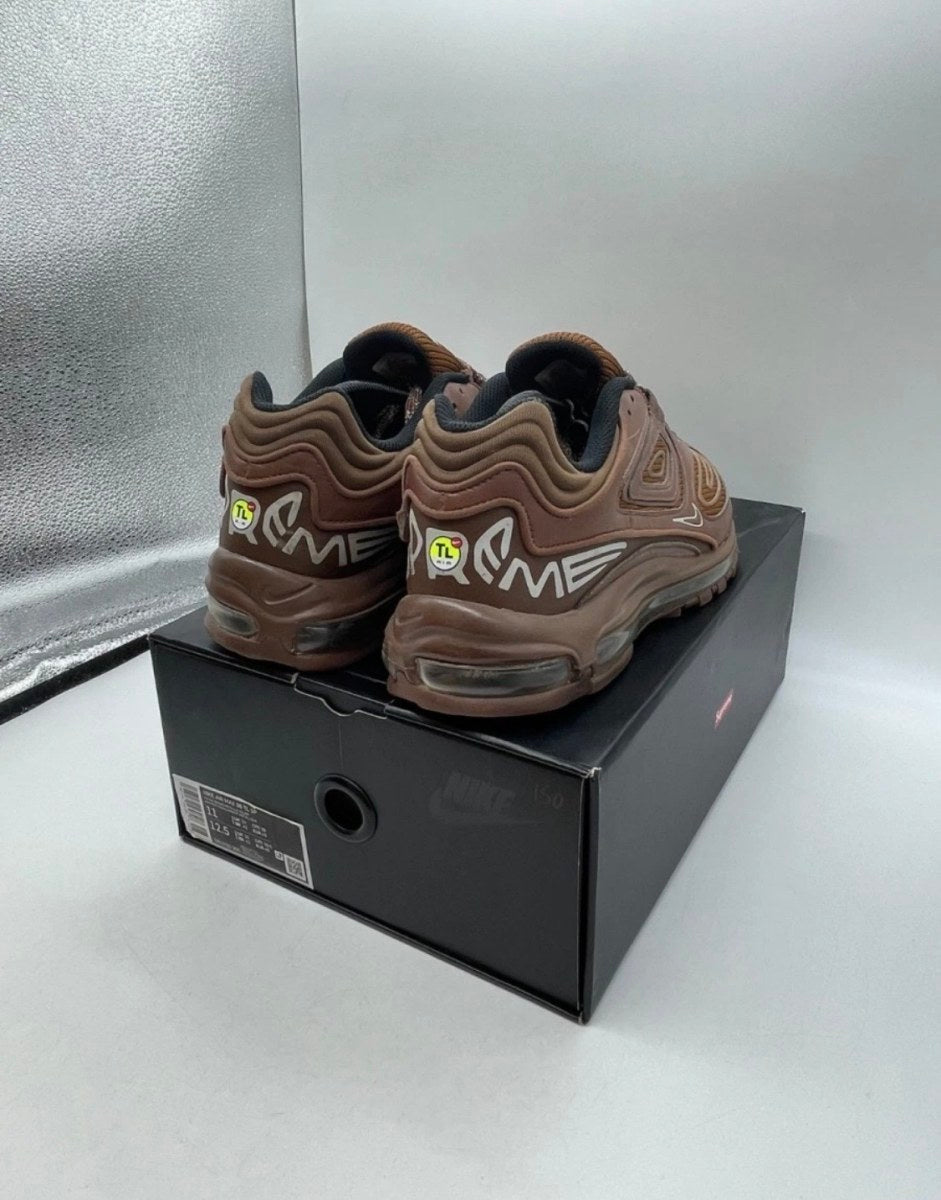 Nike Air Max 98 TL Supreme Brown 11 (Lightly Worn Pre-Owned)NikeBrown/Brown - Image 5